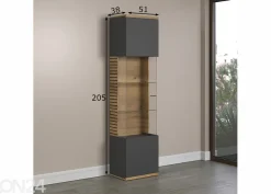 Vitriinikaappi Norris 51 cm