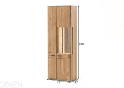 Vitriinikaappi Salvador 75 cm