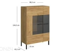 Vitriinikaappi Santes 90,2 cm