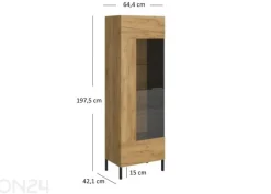 Vitriinikaappi Santes 64,4 cm