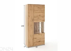 Vitriinikaappi Santori 90 cm