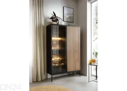 Vitriinikaappi Senato 104 cm + LED