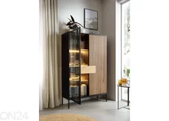 Vitriinikaappi Senato 104 cm + LED