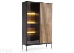 Vitriinikaappi Senato 104 cm + LED