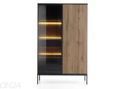 Vitriinikaappi Senato 104 cm + LED