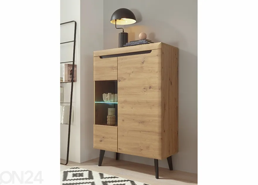 Vitriinikaappi Torge 90 cm