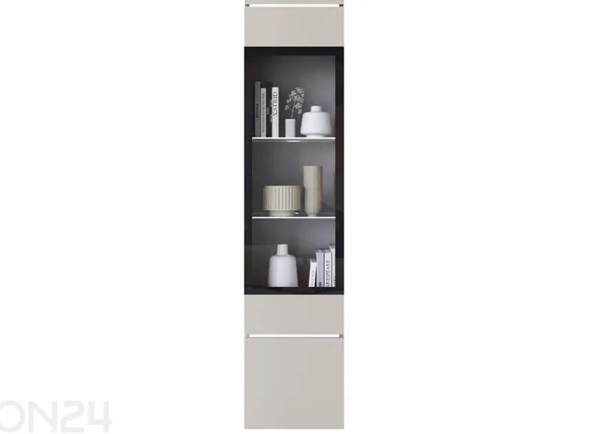 Vitriinikaappi Vera + LED