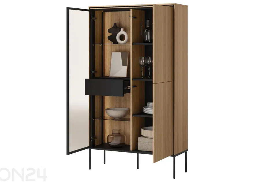 Vitriinikaappi Wisco 91 cm