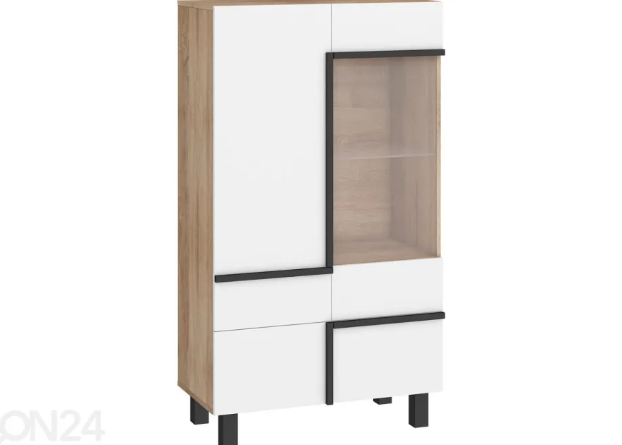 Vitriinikaappi Youghal 80 cm