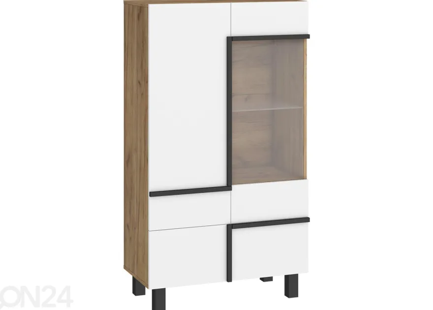 Vitriinikaappi Youghal 80 cm