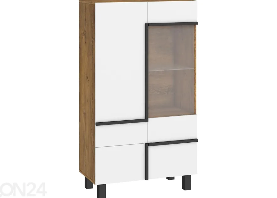 Vitriinikaappi Youghal 80 cm