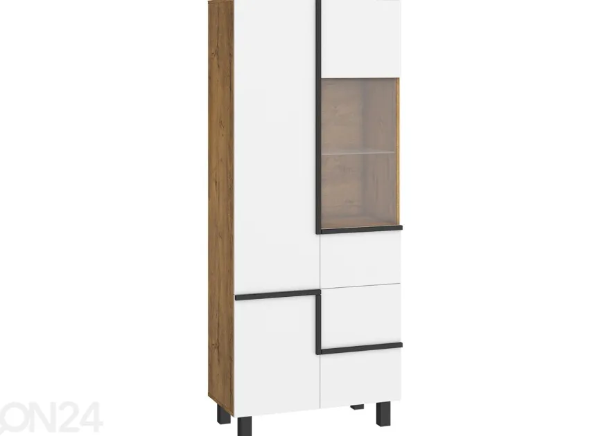 Vitriinikaappi Youghal 80 cm