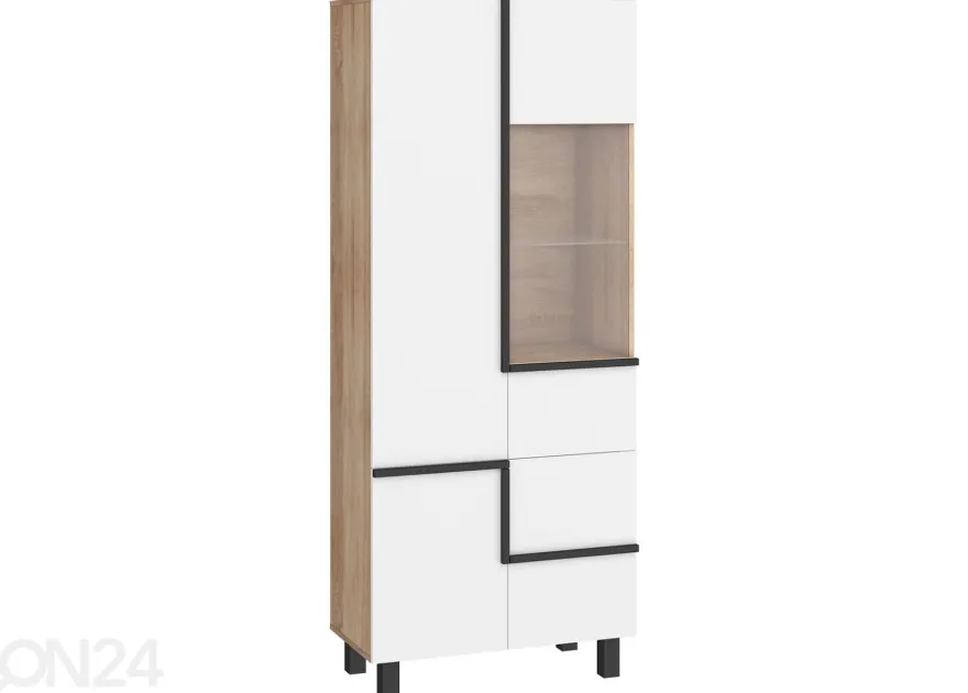 Vitriinikaappi Youghal 80 cm