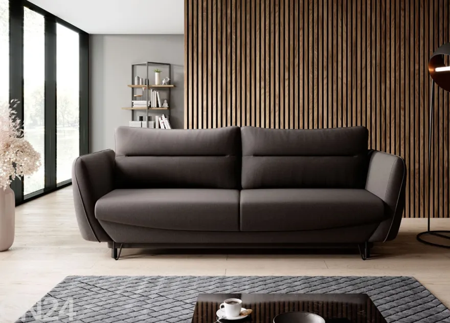 Vuodesohva vuodevaatelaatikolla
