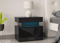 Yöpöytä Glossa 55 cm + LED