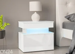 Yöpöytä Glossa 55 cm + LED