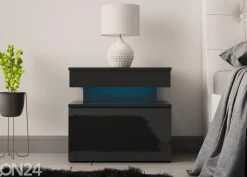Yöpöytä Glossa 55 cm + LED