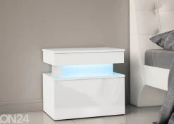 Yöpöytä Glossa 55 cm + LED